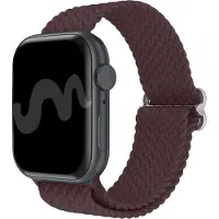 IMoshion Nylon geweven bandje voor de Apple Watch | 38/40/41/42 mm - Burgundy
