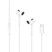 Tech-Protect Ultraboost Core G2 USB-C hoofdtelefoon - Wit