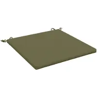 vidaXL Zitkussens SOEST 100% Polyester Olijfgroen 60 x 60 x 3 cm