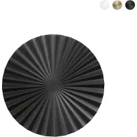 LUCE Design Wandlamp Anadara, zwart, Woon-/ Eetkamer, Aluminium, wandlamp
