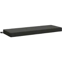 vidaXL Bankkussen SOEST 100% Polyester Antraciet 120 x 40 x 8 cm