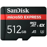 SanDisk MicroSDexpress Gameplay 512GB 880mb/650mb/s