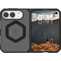 Uag Mouve MagSafe iPhone Duo Hoesje Grijs