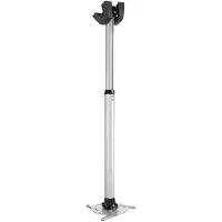 Vogel's Vogels PPC 2585 Plafondbeugel voor beamer Kantelbaar, Draaibaar, In hoogte verstelbaar Afstand vloer-plafond (max.): 135 cm Zilver