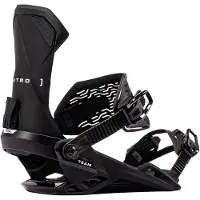 Nitro - Snowboard bindingen - Talent Black voor Unisex - Maat S - Zwart