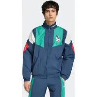 Adidas Italië EQT Trainingsjack Donkerblauw Groen Wit Rood