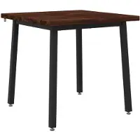 vidaXL Vierkante Eettafel 90 x 90 x 75 cm Massief Acacia Hout