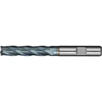 Nordwest Schachtfrees, DIN 844, type HR, nominale diameter 25 mm, inzetlengte 108 mm, HSS-Co5, TiCN coating, DIN 1835 B, 4 sneden, lang