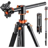 K&F Concept T255A3+BH-28L statief tripod monopod camera foto video 183cm/10kg