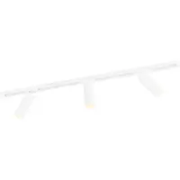 LEDVION - LED Railverlichting 1M + 3 Railspots (Wit - Dimbaar - GU10 Fitting) - 1-Fase