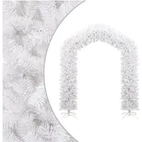 vidaXL Kerstboog 270 cm wit