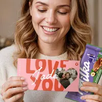 Yoursurprise Gepersonaliseerde chocoladereep - Milka - Hazelnoot