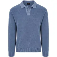 BOSS Pullover met polokraag 'Kipolo'