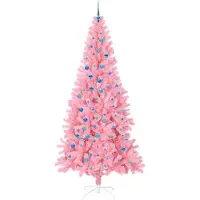 vidaXL Kerstboom Roze 240 cm PVC