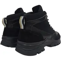 Firetrap Leren wandelschoenen voor heren van het merk Jason (Zwart)