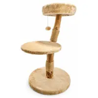 Brekz krabpaal Siam Natural Wood voor de kat Beige