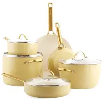 Greenpan Padova Reserve Sunshine Yellow 10-delige set - PFAS-vrij