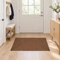 vidaXL Gebied Tapijt Grijs 80 x 150 cm Jute