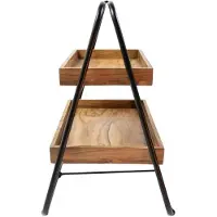 Mars & More serveerplank, hout, rechthoekig, hoogte 38 cm, breedte 33 cm