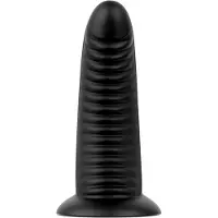 BUTTR - Double Ribbed Buttplug - 26cm