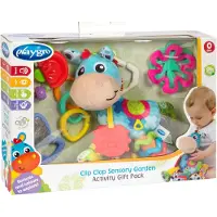 Playgro Geschenkset Clip Clop Paard - Kraamcadeau - Kadoset - Hangspeeltjes - 3 Bijtpseeltjes - 3 geschakelde ringen
