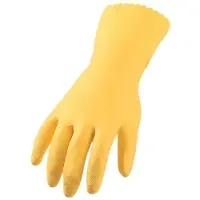 Asatex Chemicaliënhandschoen | maat 9 geel | EN 388, EN 374 | PSA-categorie III | 12 paar - HS/9