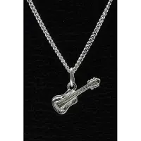 MOOYE ® - Collectie Zilveren Ukelile ketting hanger