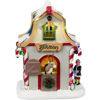 Lemax Blitzen's Den 12x14x19 cm Kersthuisje