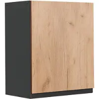 Vicco Hangkast R-Line, Goudkleurig Eiken/Antraciet, 50 cm