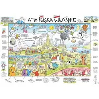 MG DYSTRYBUCJA Andrzej Mleczko Puzzel 1000 Stuk - A to Polska Właśnie
