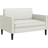 vidaXL XXL fauteuil Wit Kunstleer
