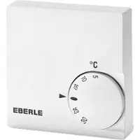 Eberle RTR Ruimtethermostaat H7.5xB7.5xD2.55cm Wit