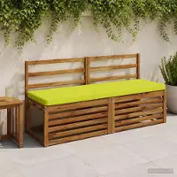 vidaXL 1-delig Bankkussen VUGHT 100% Polyester Heldere Groen.