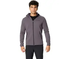 Vaude - Idris Fleece Hoody - Fleecevest M, purper/grijs