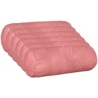 vidaXL Kussen met kussen HEERLEN 6 st Roze fluweel