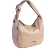 Pierre Cardin Damesschoudertas Echt Leer Zwart Black B UNICA 36x24x8 cm 13001-NERO
