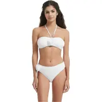 BE YOU Dames/Dames Corsage Bikiniset (Wit)