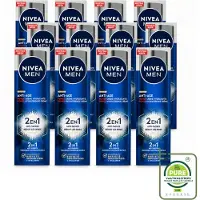 Nivea 12 x MEN Anti-Age 2-in-1 Power Hydraterende Crème voor het gezicht, SPF 30 - 50 ml - Grote verpakking - 12 stuks