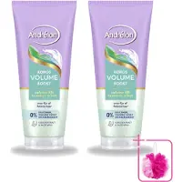 Unilever 2 x Andrélon Kokos Volume Boost Shampoo Scrub - 200 ml - Voordeelverpakking - 2 stuks