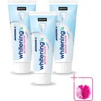 Sence 3 x - Whitening - Tandpasta - Met Fluor - 75 ml - Bulkverpakking - Witte tanden - Douchemop - Tandpasta