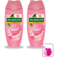 Palmolive 2 x – Douchescrub – Thermal Cherry Blossom – 250 ml - Bulkverpakking - Douchegel - Douchemop - Body scrub