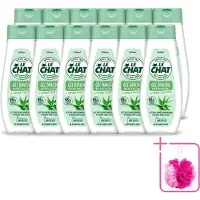 Le Chat 12 x - Douchegel - PH Neutraal - Met Extract Van Aloë Vera - Verfrissend - 300 ml - Bulkverpakking - Douchegel aloë vera - Douchemop - Frisheid huid