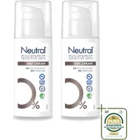 Neutral 2 x Neutrale dagcrème – parfumvrij – voor de gevoelige huid – 50 ml - Voordeelpakket - 2 stuks