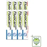 FLUOCARIL 12 x - Tandpasta - Met Fluoride - 75 ml - Grootverpakking - Vaatwasstrips - Fluoride Tandpasta - Tanden Beschermen - Gaatjes Voorkomen - Tanden Versterken - Bi-fluoride Tandpasta