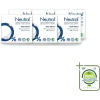 Neutral 6 x – Zeepblok – Parfumvrij – 2×100 g - Grootverpakking - Vaatwasstrips - Gevoelige Huid - Droge Huid - Zeep - Zeep Parfumvrij - Huidverzorging