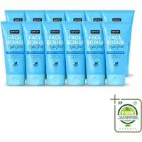 Sence 12 x - Alle Huidtypes - Gezichtsscrub - Exfoliërend - 150 ml - Grootverpakking - Vaatwasstrips - Gezichtsscrub - Exfoliëren - Huidverzorging - Huidscrub - Huidverzorging Voor Alle Huidtypes