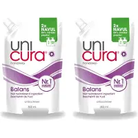 Unicura 2 x – Vloeibare Handzeep Navulling – Balans – 500 ml - Voordeelverpakking - 2 stuks