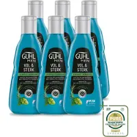 Guhl 6 x Men Vol & Sterk shampoo - 250 ml - Voordeelverpakking - 6 stuks