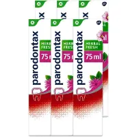 Parodontax 6 x - Tandpasta - Herbal Fresh - Bergamot & Mint - 75ml - Voordeelverpakking - 6 stuks