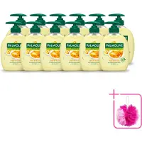 Palmolive 12 x – Handzeep – Melk & Honing – 300 ml - Bulkverpakking - Handzeep - Douchemop - Melk en honing